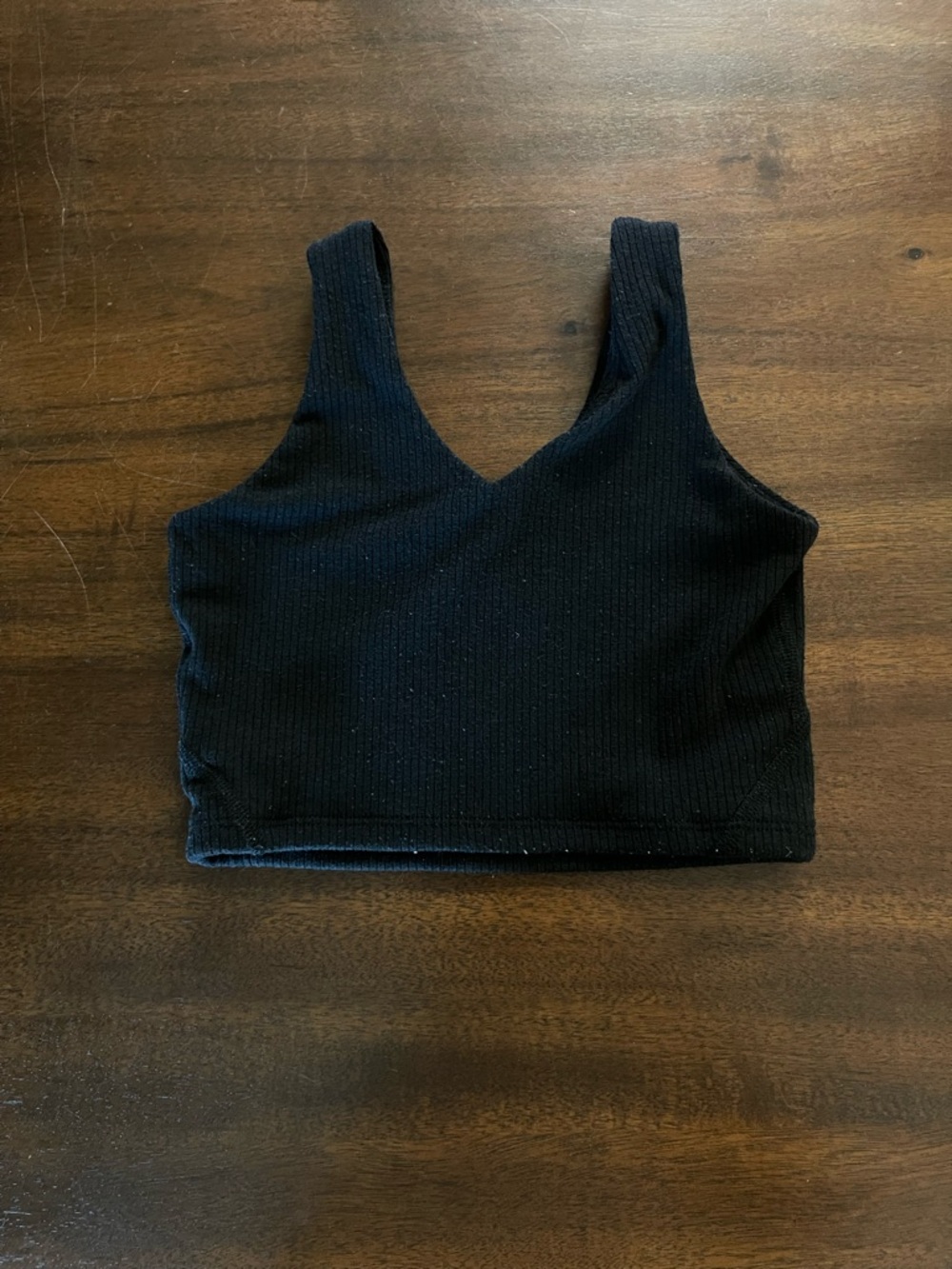 Tiger Friday Pure ReversibleTank in Black True Ribbed Fabric